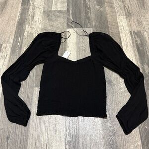 Sophie rue Elegant Black Women's Top